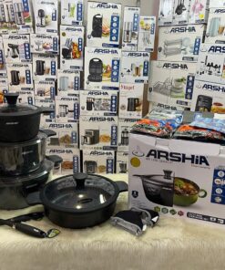 Alternative view of طقم حلل ارشيا دايموند 8قطع