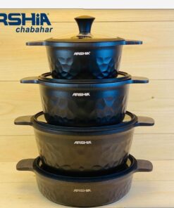 طقم حلل ارشيا دايموند 8قطع