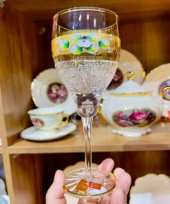 طقم كاسات كريستال بوهيمي اصلي