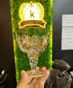 طقم كاسات الجيلي الكريستال الاصلي البوهيمي