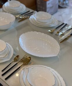 Alternative view of طقم عشا 26قطعه كينار دهب موديل ورقه الشجر