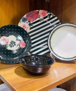 طقم عشا 3d باللون الاسمر