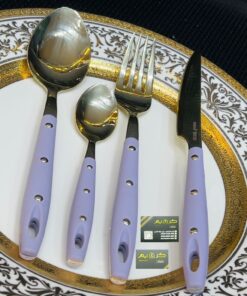 Alternative view of استند معالق جولد الماركه العالميه دوربينا 24 قطعه باللون الموف