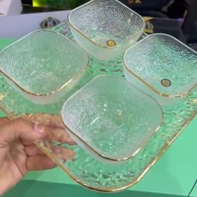 طقم سرفيس جلاسير كينار دهب