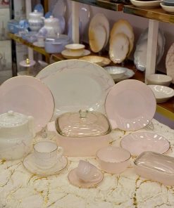 طقم اركوبال رخامي مكس كينار دهب تايلاندي اصلي 58 قطعة